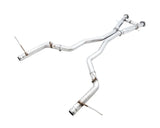 AWE Track Edition Exhaust for Jeep Grand Cherokee SRT and Trackhawk - for use with stock tips (3020-31023)