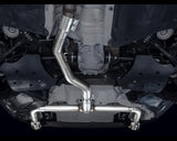 AWE Track Edition Axleback Exhaust for BMW G2X 330i/430i - Chrome Silver (3020-32429)