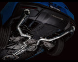 AWE Track Edition Exhaust for S650 Ford Mustang GT Fastback - Dual Chrome Silver Tips (3020-32650)