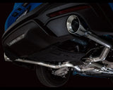 AWE Track Edition Exhaust for S650 Ford Mustang GT Fastback - Dual Chrome Silver Tips (3020-32650)