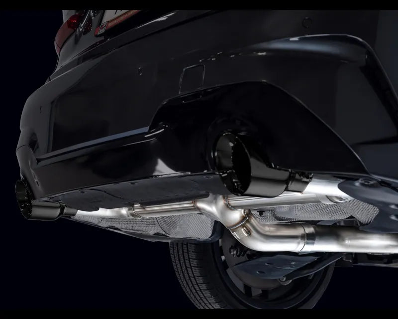 AWE Track Edition Axleback Exhaust for BMW G2X 330i/430i - Diamond Black (3020-33429)