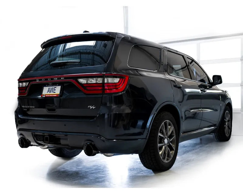 AWE Track Edition Exhaust for Dodge Durango 3.6 / 5.7 - Diamond Black Tips (3020-33575)