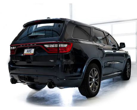 AWE Track Edition Exhaust for Dodge Durango 3.6 / 5.7 - Diamond Black Tips (3020-33575)