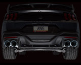 AWE Track Edition Exhaust for S650 Ford Mustang Dark Horse - Quad Chrome Silver Tips (3020-42375)