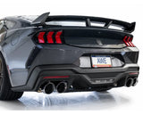 AWE Track Edition Exhaust for S650 Ford Mustang Dark Horse - Quad Chrome Silver Tips (3020-42375)