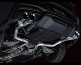 AWE Track Edition Exhaust for S650 Ford Mustang GT Fastback - Quad Chrome Silver Tips (3020-42650)