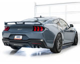 AWE Track Edition Exhaust for S650 Ford Mustang GT Fastback - Quad Chrome Silver Tips (3020-42650)