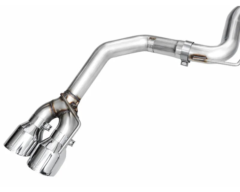 AWE Track Edition Exhaust for S650 Ford Mustang GT Fastback - Quad Chrome Silver Tips (3020-42650)