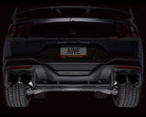AWE Track Edition Exhaust for S650 Ford Mustang Dark Horse - Quad Diamond Black Tips (3020-43375)