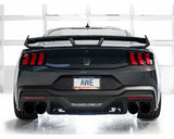 AWE Track Edition Exhaust for S650 Ford Mustang Dark Horse - Quad Diamond Black Tips (3020-43375)