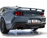 AWE Track Edition Exhaust for S650 Ford Mustang GT Fastback - Quad Diamond Black Tips (3020-43650)