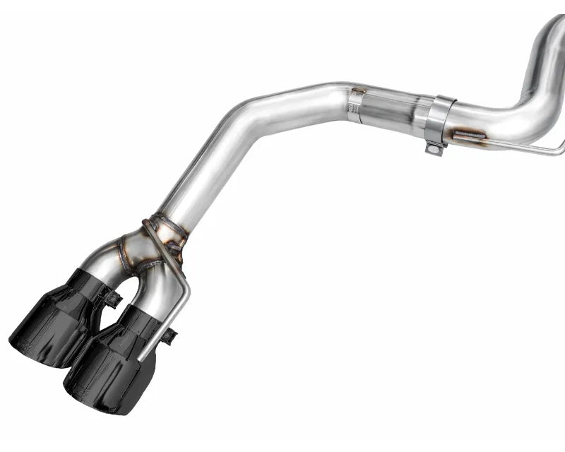 AWE Track Edition Exhaust for S650 Ford Mustang GT Fastback - Quad Diamond Black Tips (3020-43650)