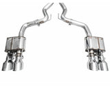 AWE SwitchPath Exhaust for S650 Ford Mustang Dark Horse - Quad Chrome Silver Tips (3025-42375)
