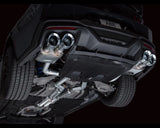 AWE SwitchPath Exhaust for S650 Ford Mustang Dark Horse - Quad Chrome Silver Tips (3025-42375)