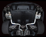 AWE SwitchPath Exhaust for S650 Ford Mustang Dark Horse - Quad Diamond Black Tips (3025-43375)