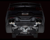 AWE SwitchPath Exhaust for S650 Ford Mustang Dark Horse - Quad Diamond Black Tips (3025-43375)