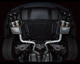 AWE SwitchPath Exhaust for S650 Ford Mustang GT Fastback - Quad Diamond Black Tips (3025-43650)