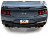 AWE SwitchPath Exhaust for S650 Ford Mustang GT Fastback - Quad Diamond Black Tips (3025-43650)