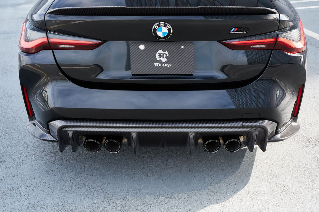 G8X M3/M4 3D Style Dry Carbon Fiber Rear Diffuser - G80 M3 G82 G83 M4