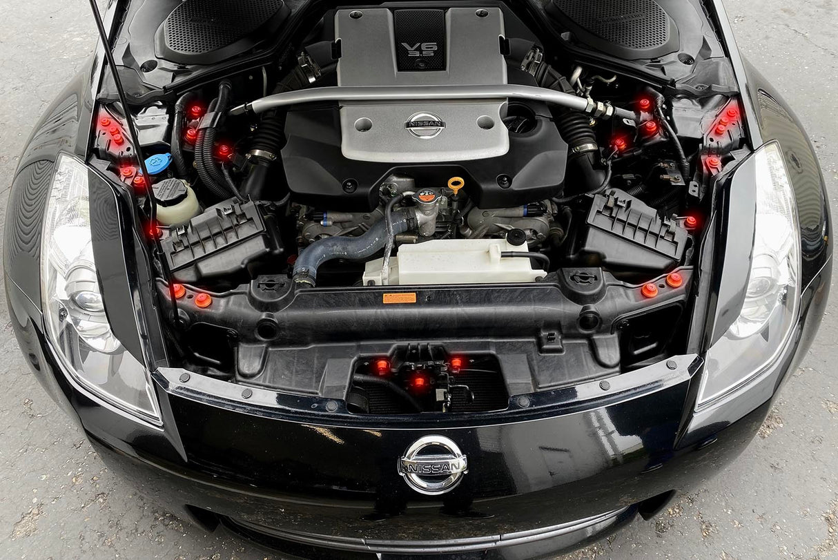 Nissan 350z 2003-2008 Billet Dress Up Hardware Kit