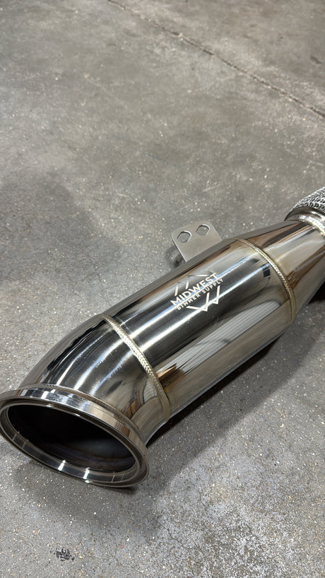 MBS 4.5" B58 Catless Downpipes 2016+ BMW 240i/340i/440i/540i/740i