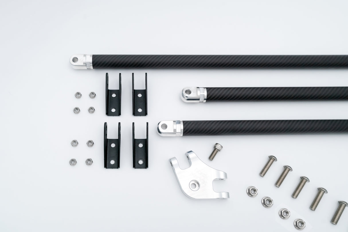Black Market Race G8X S58 Carbon Fiber Strut Brace G80, M3, G82, M4, G87 M2