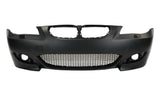 2004-2007 BMW E60 5 Series M5 Style Front Bumper w/o PDC Type