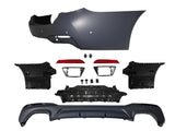 2021-2023 BMW G30 LCI Rear Bumper W/ PDC Covers
