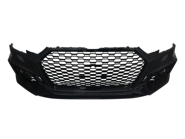 2017-2019 B9 Audi A4, RS4 Style Front Bumper W/ Grille
