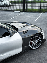 A90 Carbon Fiber EVS Style Fenders - A90 Supra