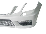 2010-2013 Mercedes Benz E Class W212 E63 AMG Style Front Bumper W/ LED DRL
