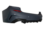 2019-2022 BMW PRE-LCI G20 3 Series, M-Performance Style Rear Bumper With 4 PDC
