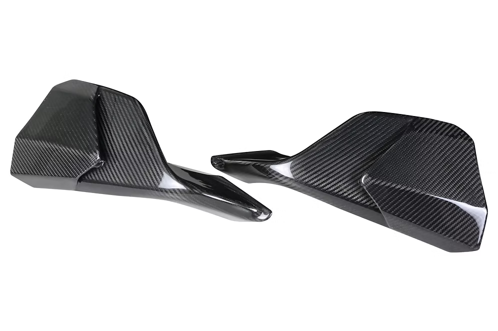 A90/A91 Supra Carbon Fiber Rear Splitter Spats - A90 A91 Supra