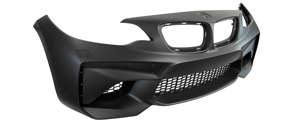 2014-2018 BMW F22/F23 M2 Style Front Bumper w/o PDC Holes