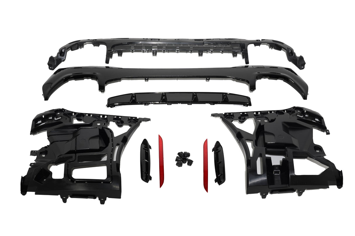 2021-2025 BMW G22 4 Series, M-Sport / M440i Style Rear Bumper