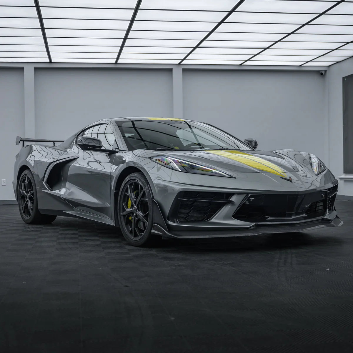 C8 Corvette Carbon Fiber Z1 Style Front Lip - C8 Chevrolet Corvette