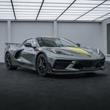 C8 Corvette Carbon Fiber Z1 Style Front Lip - C8 Chevrolet Corvette