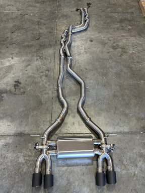 (Customizable) F8X M3/M4 Valved Exhaust System - F80 M3 | F82/F83 M4 S55 - MidWest Bimmer Supply