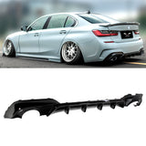G20 330i M-Sport Gloss Black Performance Rear Diffuser - G20 330i PRE LCI