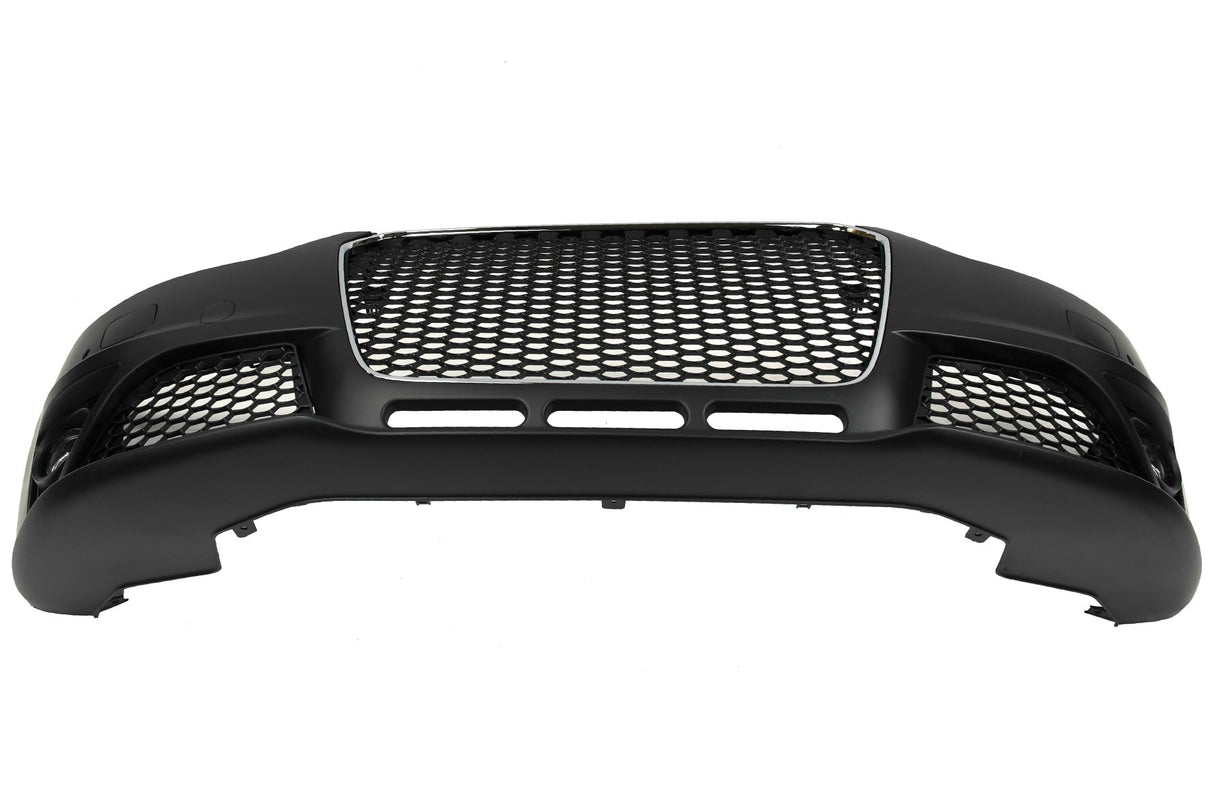 2013-2016 B8.5 Audi A4, RS4 Style Front Bumper W/ Chrome Grille