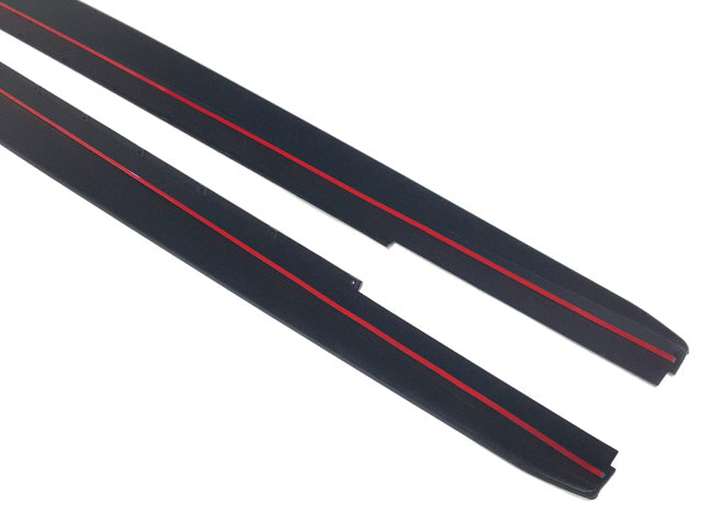 2017-2023 BMW G30 M-P Style Side Skirt Extension with Decal