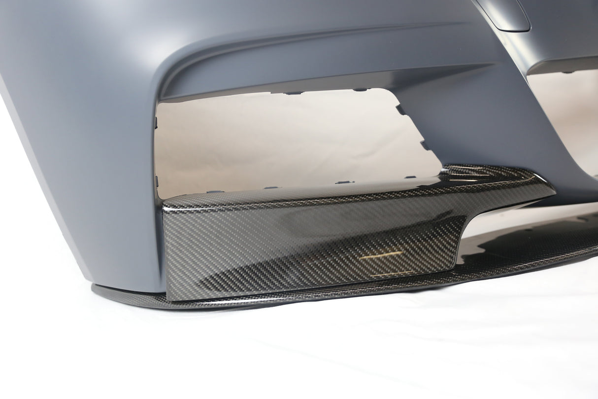 BMW F30 M-P Type 3 Pcs Carbon Front Lip ONLY For M-Tech