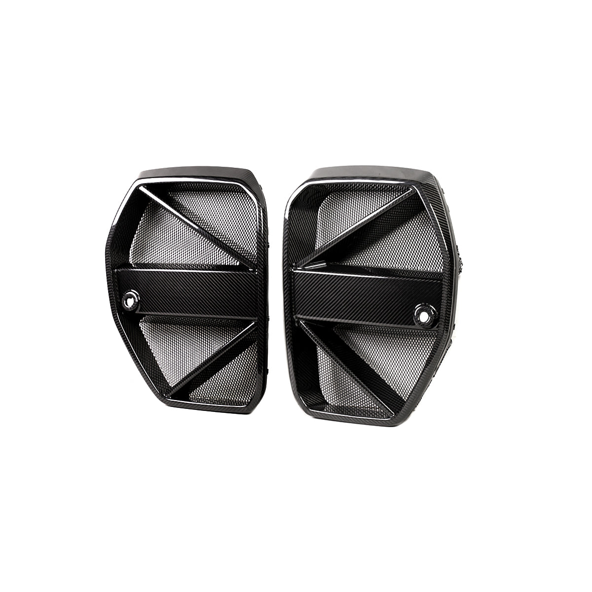 G8X M3/M4 X Style Dry Carbon Fiber Front Grille Without ACC - BMW G80/G82/G83 M3/M4