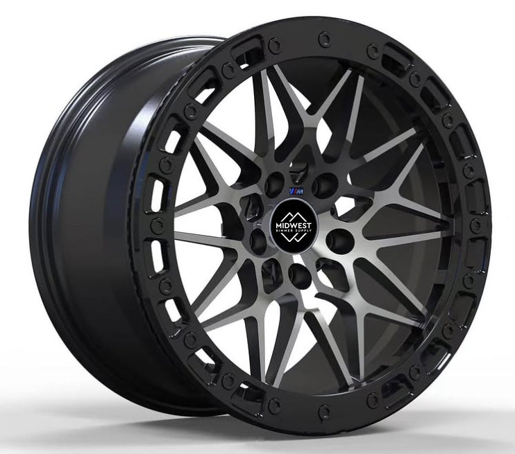 666M Style Beadlock Wheels - BMW F80 M3 F82 F83 M4 – MidWest
