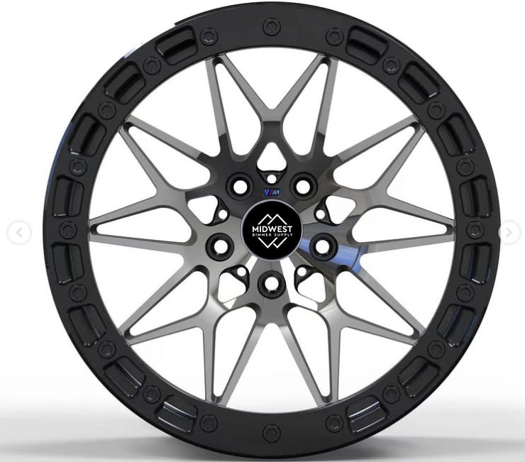 666M Style Beadlock Wheels - BMW F80 M3 F82 F83 M4