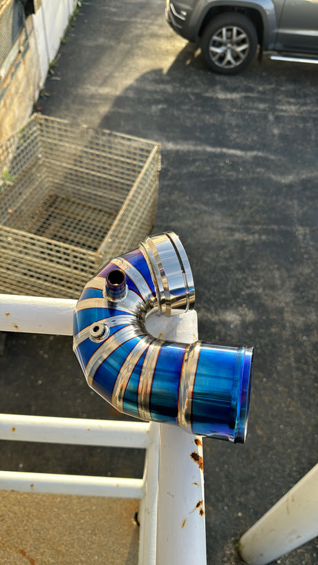 Titanium Intake/Charge Pipe/J-Pipe Set (F80 M3 | F82/F83 M4) - MidWest Bimmer Supply