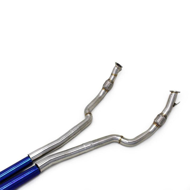 Audi RS6/RS7 C8 Valved Exhaust System W/ Midpipes - Audi RS6 RS7 C8 4.0T