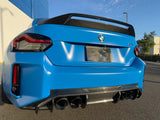 G87/G42 Dry Carbon Fiber AD Style Trunk Spoiler - G87 M2 G42 2-Series