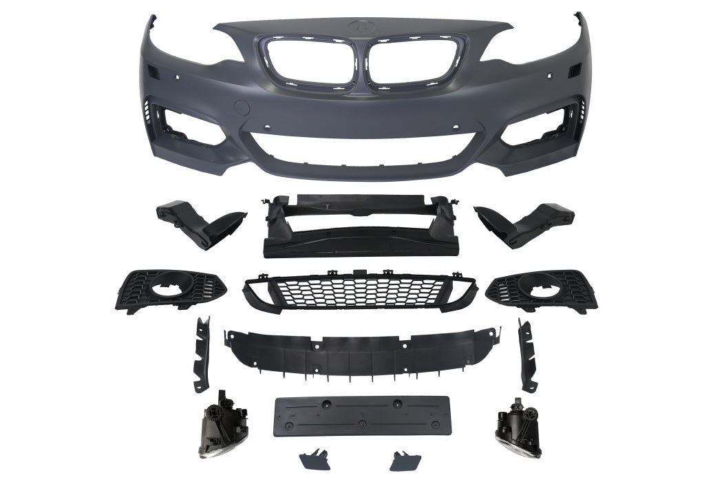 2013-2019 BMW F22 M-TECH M Sport Style Front Bumper