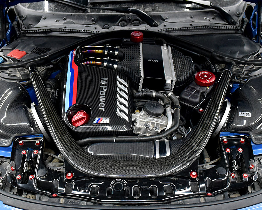 F8X S55 Stock Charge Cooler M Cover - BMW F87 M2C F80 M3 F82 F83 M4